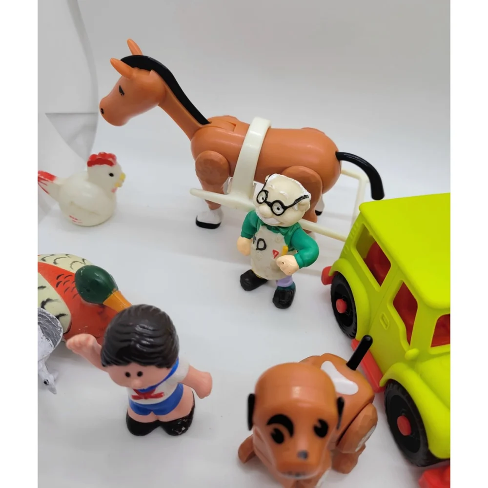Vintage Toys, Fisher Price Little People, Newton Gimmick,‎ And Kenner Tree Tots